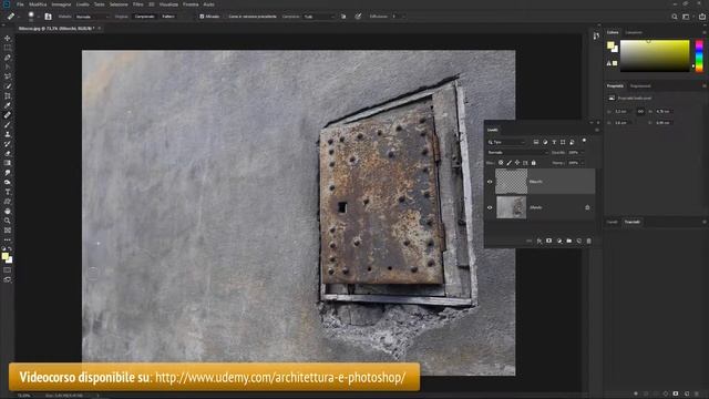 Architettura e Photoshop - Ritocco e fotoinserimento - Basi di ritocco смотреть онлайн