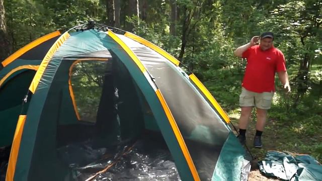 ПАЛАТКА АВТОМАТ GREENELL DUBLIN 4 смотреть онлайн