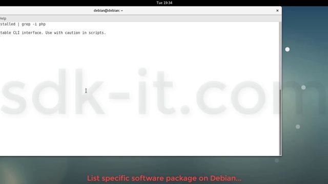 How To List/Get Debian Installed Packages смотреть онлайн