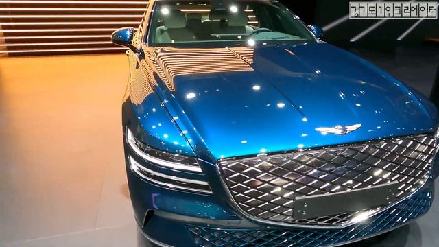 Genesis GV60 various Interior colors & eGV70, eG80, Genesis Concept X @ Seoul Mobility Show смотреть онлайн