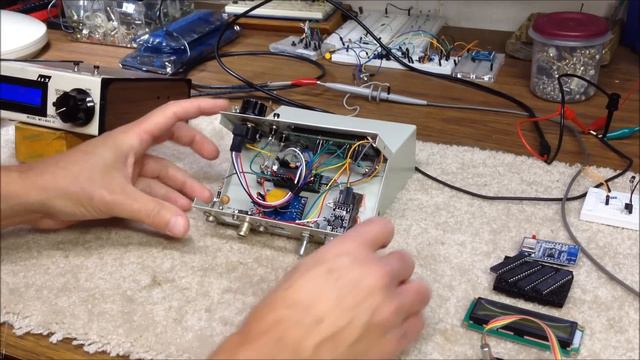 HomeBrew AD9850 Arduino DDS VFO On The Cheap!