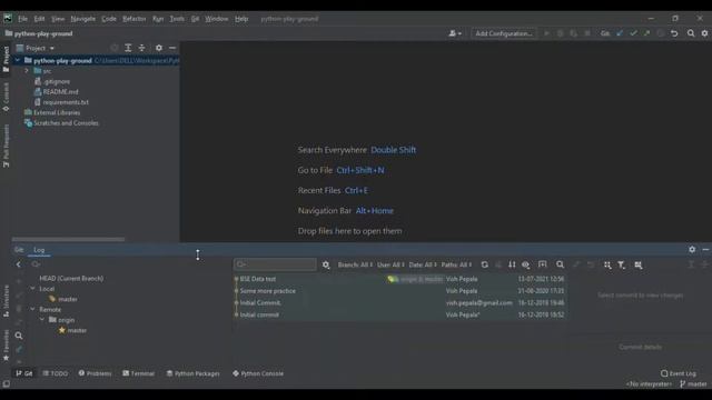 Pycharm Intro | Developer tools | Python IDE смотреть онлайн