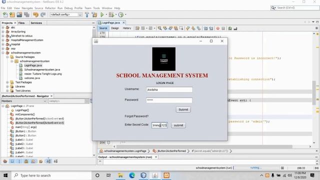 Complete School Management System integrated with MYSQL & JSWINGS using NETBEANS 8.2! [PART#01] смотреть онлайн