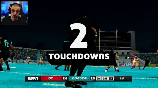 This is My BEST Career Pass.... (NCAA Football 21) RTG #10 смотреть онлайн
