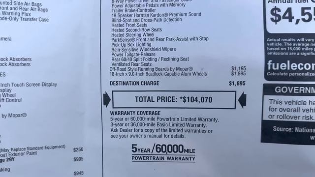 Купил RAM TRX ! Лучший пикап в мире. Обзор в США смотреть онлайн