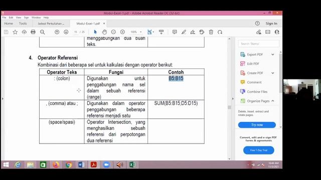 Aplikasi Komputer + Praktek (SI107) - Reg 03 November 2021 смотреть онлайн