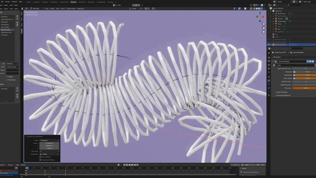 Blender | Geometry Nodes - Helix | Spiral смотреть онлайн