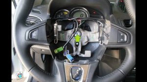 Замена подрулевых переключателей и шлейфа SRS - Renault Megane III 1.5dci.