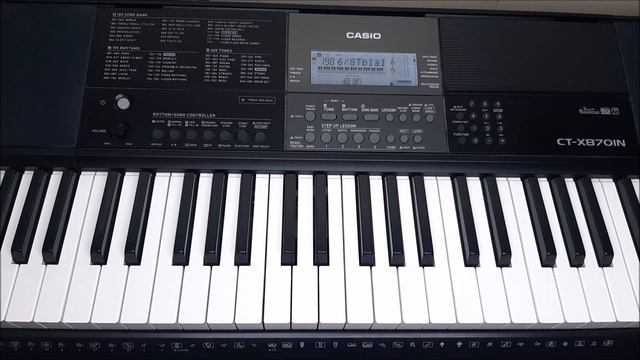 Indian Tabla rhythm review in Casio CTX 870 IN смотреть онлайн
