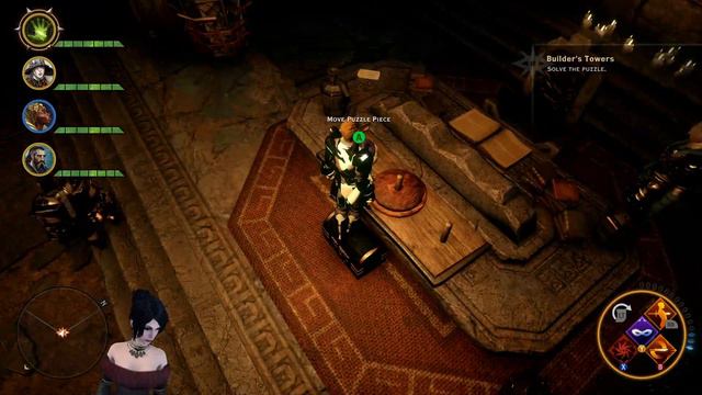 Dragon Age Inquisition - The Descent DLC #11 Builders Towers How to solve the puzzle смотреть онлайн