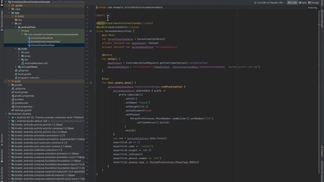 Proto Datastore Coding Flow (Step5: add androidTest) смотреть онлайн