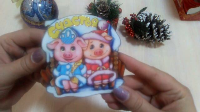 57. Новогодний подарок от вышивальной подруги/ смотреть онлайн