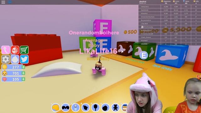 СИМУЛЯТОР МАЛЫША В РОБЛОКС/ ЛИКА СТАЛА ОЧЕНЬ ЗЛЫМ МАЛЫШОМ/ ROBLOX BABY SIMULATOR смотреть онлайн