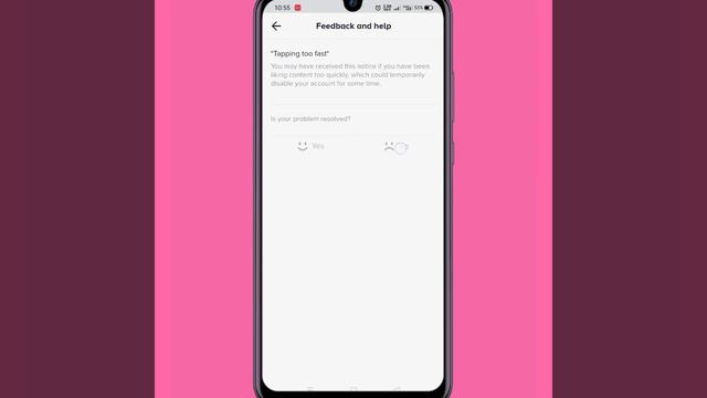 You're tapping too fast take a break tiktok video like Problem Fixed🔥 смотреть онлайн