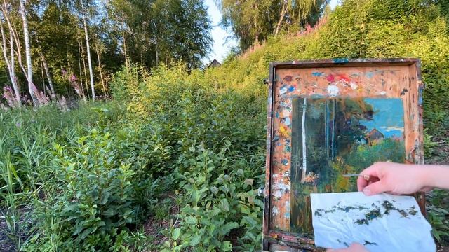 Пленэр на «Академической даче имени И. Е. Репина» смотреть онлайн