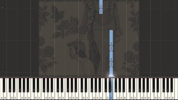 Je Te Laisserai Des Mots Patrick Watson [Easy Piano Tutorial] (Synthesia) Right Hand Only