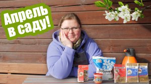 Главные работы в саду в апреле! Обработки и подкормки деревьев и кустарников