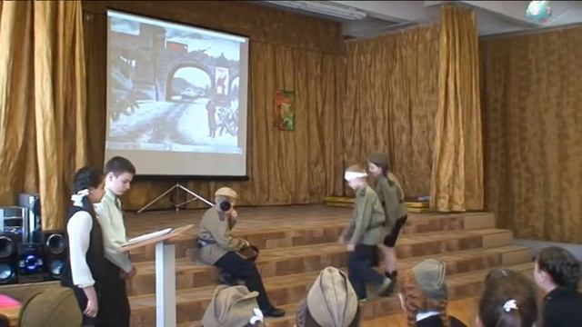 Ногинск. Богородская гимназия.Классный час, посвящённый 70-летию победы смотреть онлайн