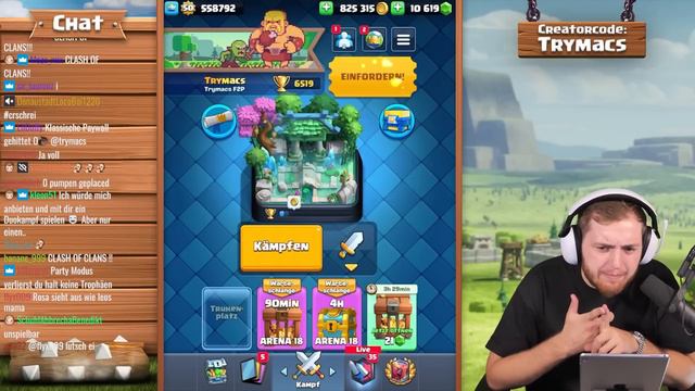 🔥😱LEVEL 14 MÖNCH ist BROKEN!!! | Ich RASIERE Clash Royale KOMPLETT! | So viel SPAß Spielspaß!!! смотреть онлайн