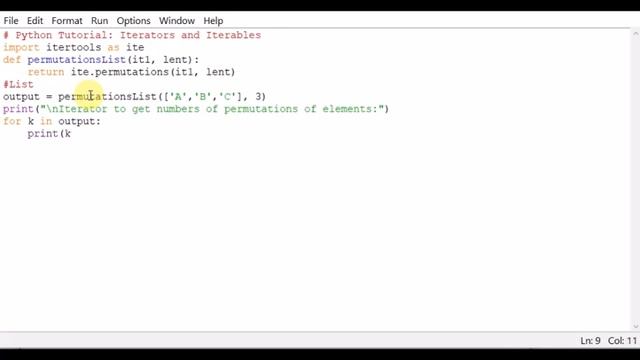 Python Tutorial: Iterators and Iterables смотреть онлайн