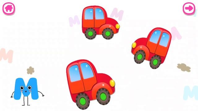 Запоминаем букву М смотреть онлайн