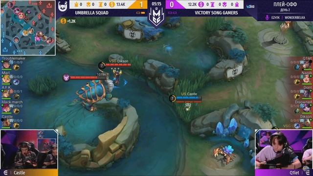 КОМЬЮНИТИ КАСТ MCC S2 PLAY-OFF (ДЕНЬ 1) ►MLBB смотреть онлайн