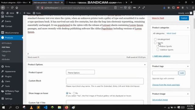How to add products in wordpress woocomerece porto theme смотреть онлайн