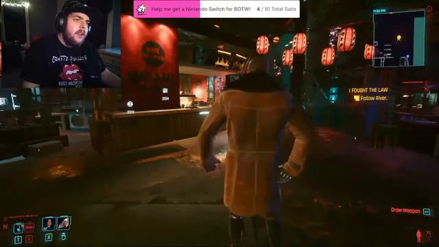 DAVID MARTINEZ LIVES ON, CHOOMS!!! - Cyberpunk 2077 - Stream 10 смотреть онлайн