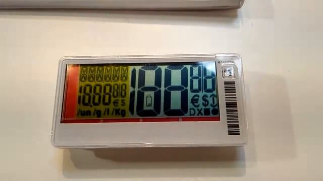 Электронный ценник с LCD экраном смотреть онлайн