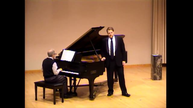 Jonathan Lasch, baritone ~ 'Rollicum Rorum' ~ Gerald Finzi's EARTH and AIR and RAIN смотреть онлайн