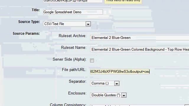 Importing Google Spreadsheet documents to your Joomla or Wordpress site смотреть онлайн