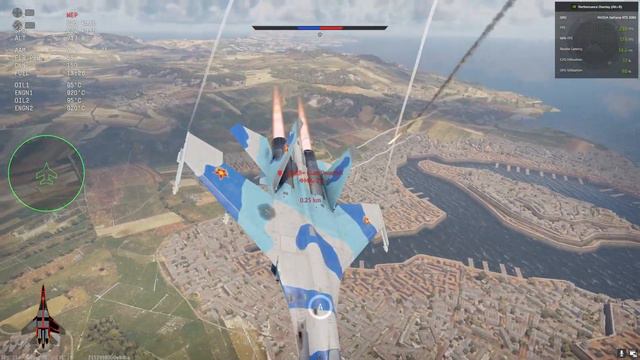 SU-27 WAR THUNDER Dogfights