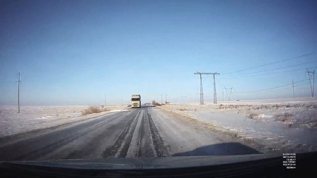 Лёд на трассе Рудный Качар смотреть онлайн