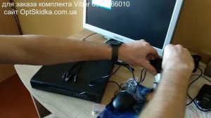 как подключить набор проводных видеокамер часть 1