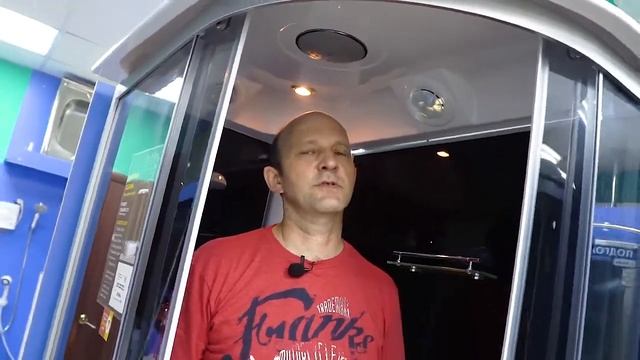 Обзор душевой кабины 120/80