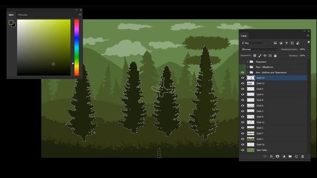 Конструктор фонов для игр от Artalasky смотреть онлайн