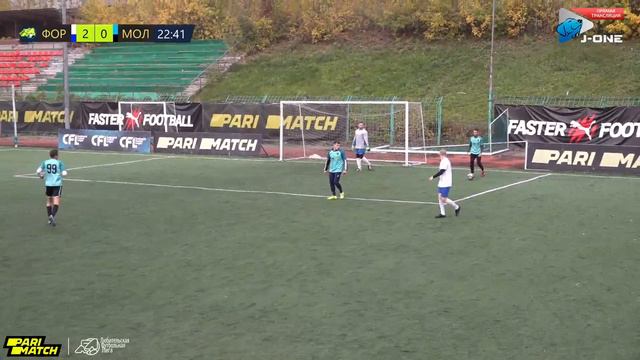 Второй дивизион Б. Тур 24. Фора - Молоково. (02.10.2021) смотреть онлайн