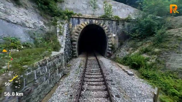 Cab Ride Divača -  Pula (Istrian Railway, Slovenia, Croatia) Train Driver's View In 4K