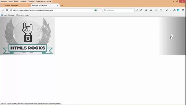 Carrossel de imagens com Bootstrap смотреть онлайн