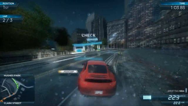 Porsche 911 Carrera S | Continental Drift | NFS : Most Wanted смотреть онлайн