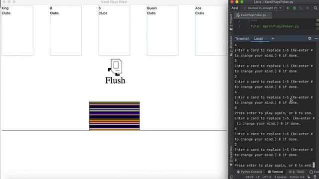 Stanford Code in Place final project- 5 Card Draw Poker смотреть онлайн