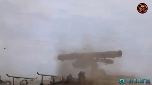 Кадры подготовки расчётов ПТРК Штурм-С