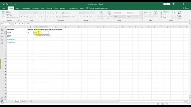 3 Function Left,Right,Mid using in Quantity surveyorLeft,Right,Mid in excel смотреть онлайн