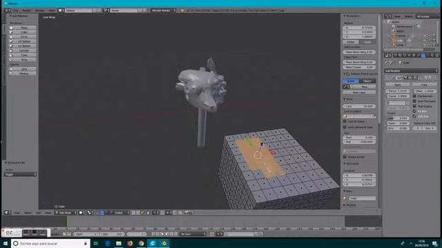 tutorial blender como rellenar figuras en blender para imprimir en 3d смотреть онлайн