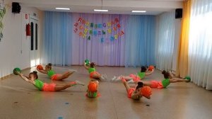 2021 - 11, спортивный танец с мячом