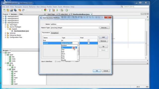 EJB Stateless Program [Addition of two numbers] смотреть онлайн