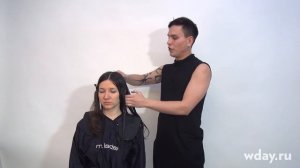 Стрижка каскад (лесенка) на средние и длинные волосы by Дмитрий Микеров