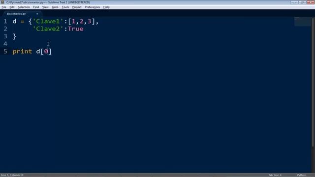 Tutorial Python 8: Diccionarios смотреть онлайн