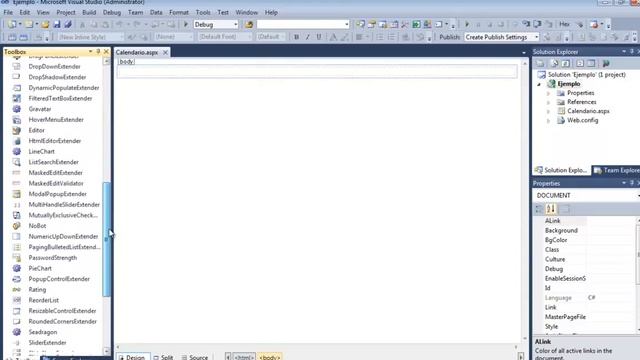 Ajax Control Toolkit Calendar Extender смотреть онлайн