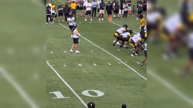 George Pickens ‘BULLIES’ Joey Porter Jr 🔥😳 Steelers Camp 2023 highlights (WR Vs CB) смотреть онлайн
